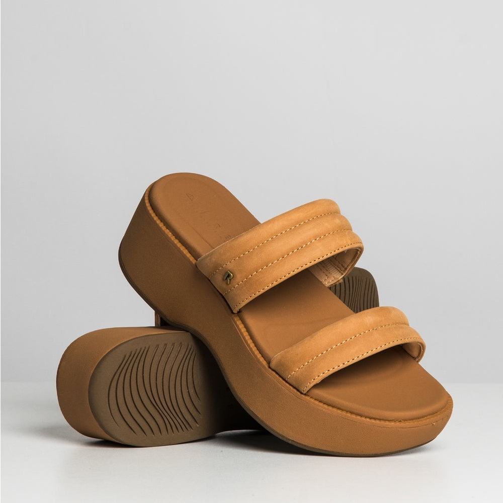 Reef Women's Tan Platform Sandals